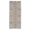 Hello Honey® 72" Natural Two-Sided Seagrass & Cotton Table Runner